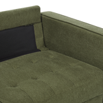 3-Sitzer Sofa dunkelgrün NURMO