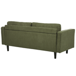 Sofa Set dunkelgrün 4-Sitzer NURMO