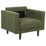 Sofa Set dunkelgrün 4-Sitzer NURMO