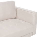 2-Sitzer Sofa hellbeige NURMO