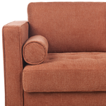 2-Sitzer Sofa goldbraun NURMO