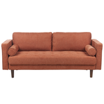 Sofa Set goldbraun 6-Sitzer NURMO