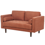 Sofa Set goldbraun 6-Sitzer NURMO
