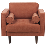 Sofa Set goldbraun 3-Sitzer NURMO