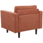 Sofa Set goldbraun 4-Sitzer NURMO