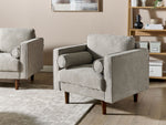 Sessel NURMO Stoff Taupe