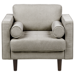 Sessel NURMO Stoff Taupe