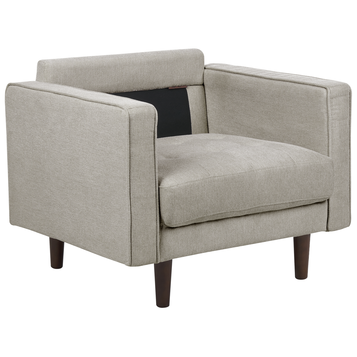 Sessel NURMO Stoff Taupe