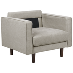 Sessel NURMO Stoff Taupe