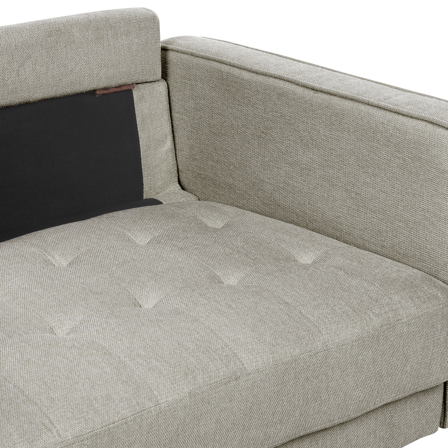 3-Sitzer Sofa taupe NURMO