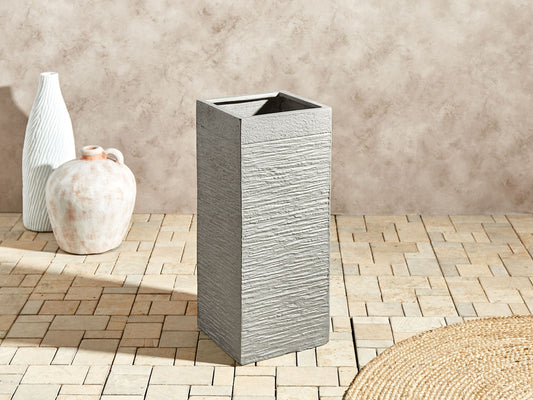 Blumenkübel DION Keramik 26 cm Hellgrau