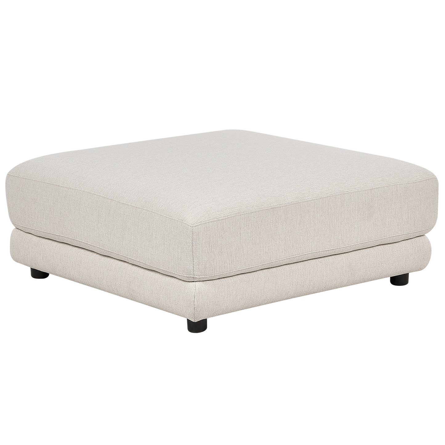 3-Sitzer Sofa cremeweiss mit Ottomane SIGTUNA