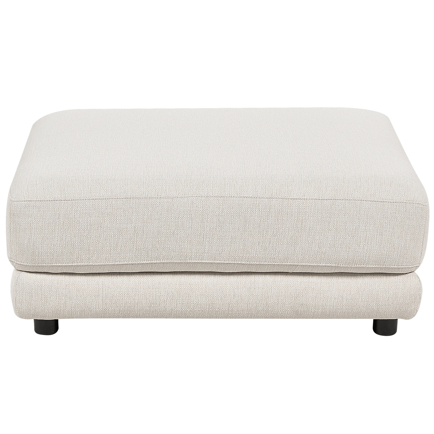 3-Sitzer Sofa cremeweiss mit Ottomane SIGTUNA