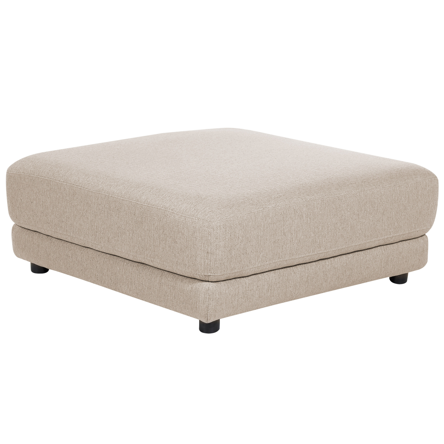 3-Sitzer Sofa beige mit Ottomane SIGTUNA