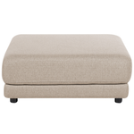 3-Sitzer Sofa beige mit Ottomane SIGTUNA