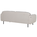 3-Sitzer Sofa hellgrau / schwarz TONSBERG