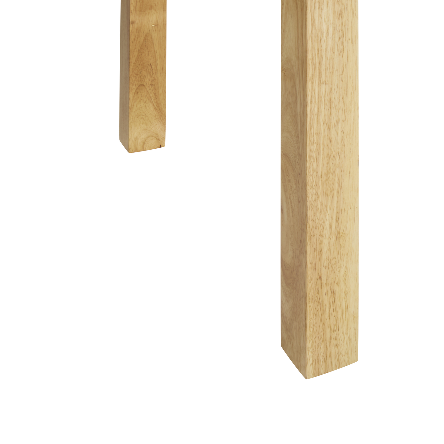 Ausziehbarer Esstisch MADURA Naturfarbene Esche 160/240 cm 90 cm