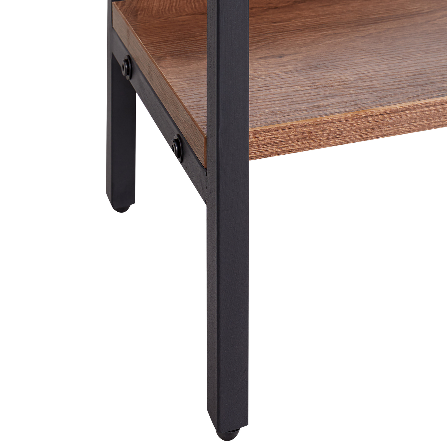 Bücherregal mit 6 Fächern DAVEN 180 cm Braun