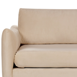 3-Sitzer Sofa Samtstoff beige VINTERBRO