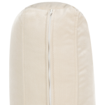 4-Sitzer Ecksofa Samtstoff hellbeige rechtsseitig VINTERBRO