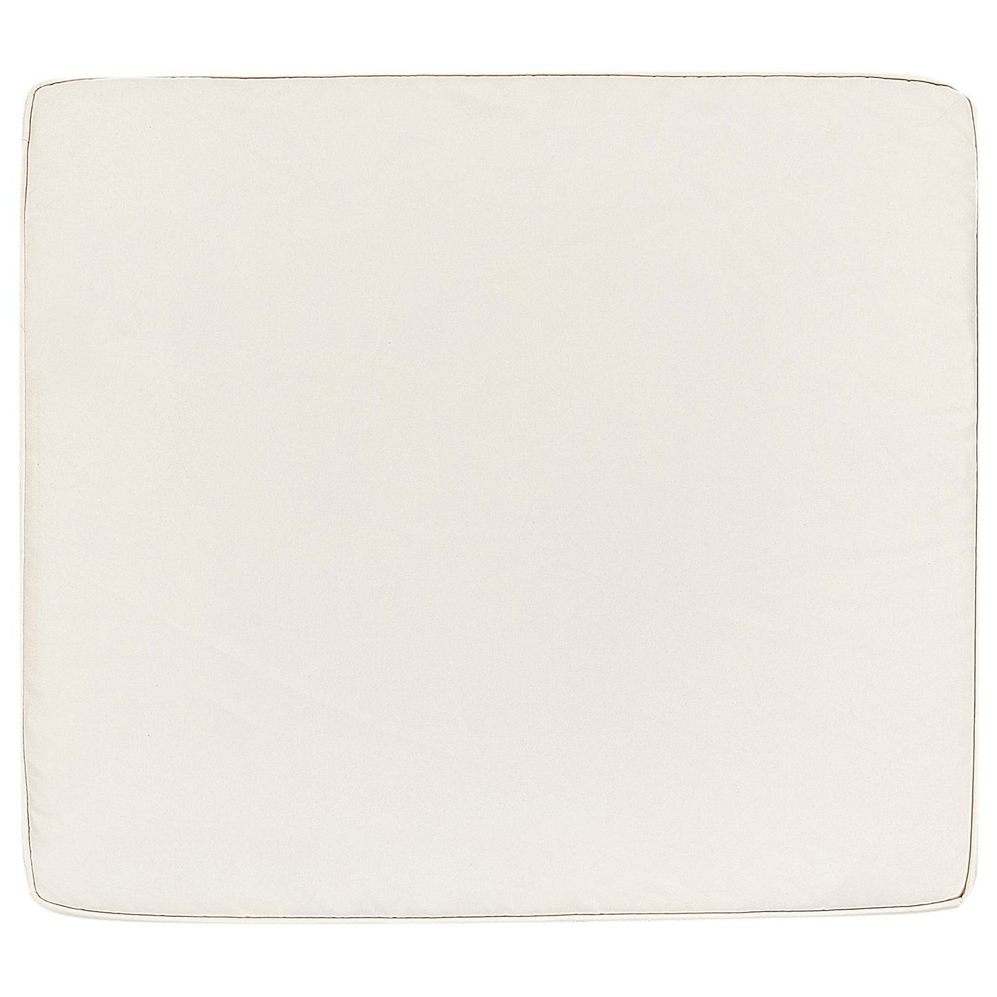 Lounge Set mit Tisch 4-Sitzer PACIFIC Akazienholz Cremeweiss