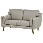 2-Sitzer Sofa beige LOKKA