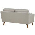 2-Sitzer Sofa beige LOKKA