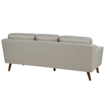 3-Sitzer Sofa beige LOKKA
