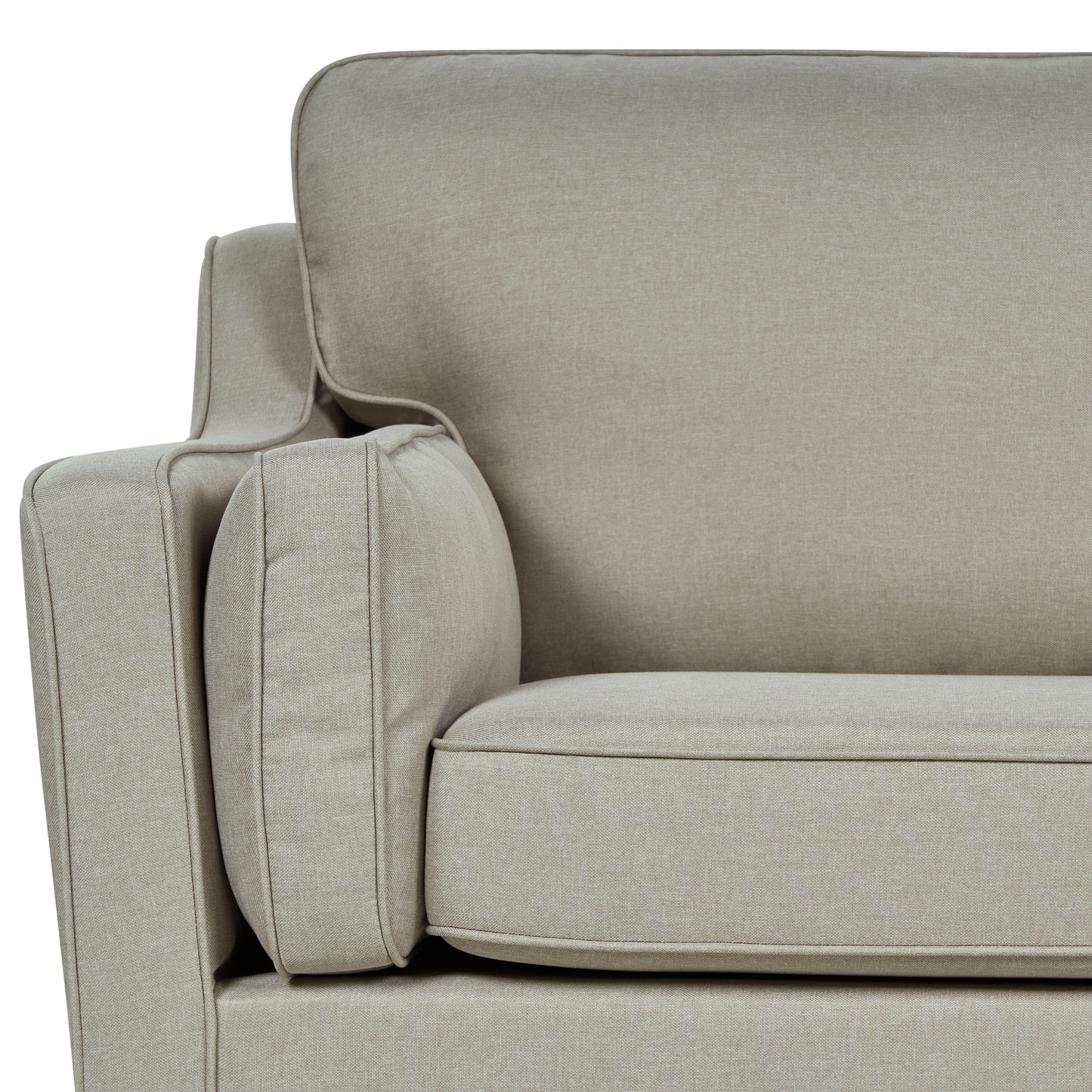 3-Sitzer Sofa beige LOKKA