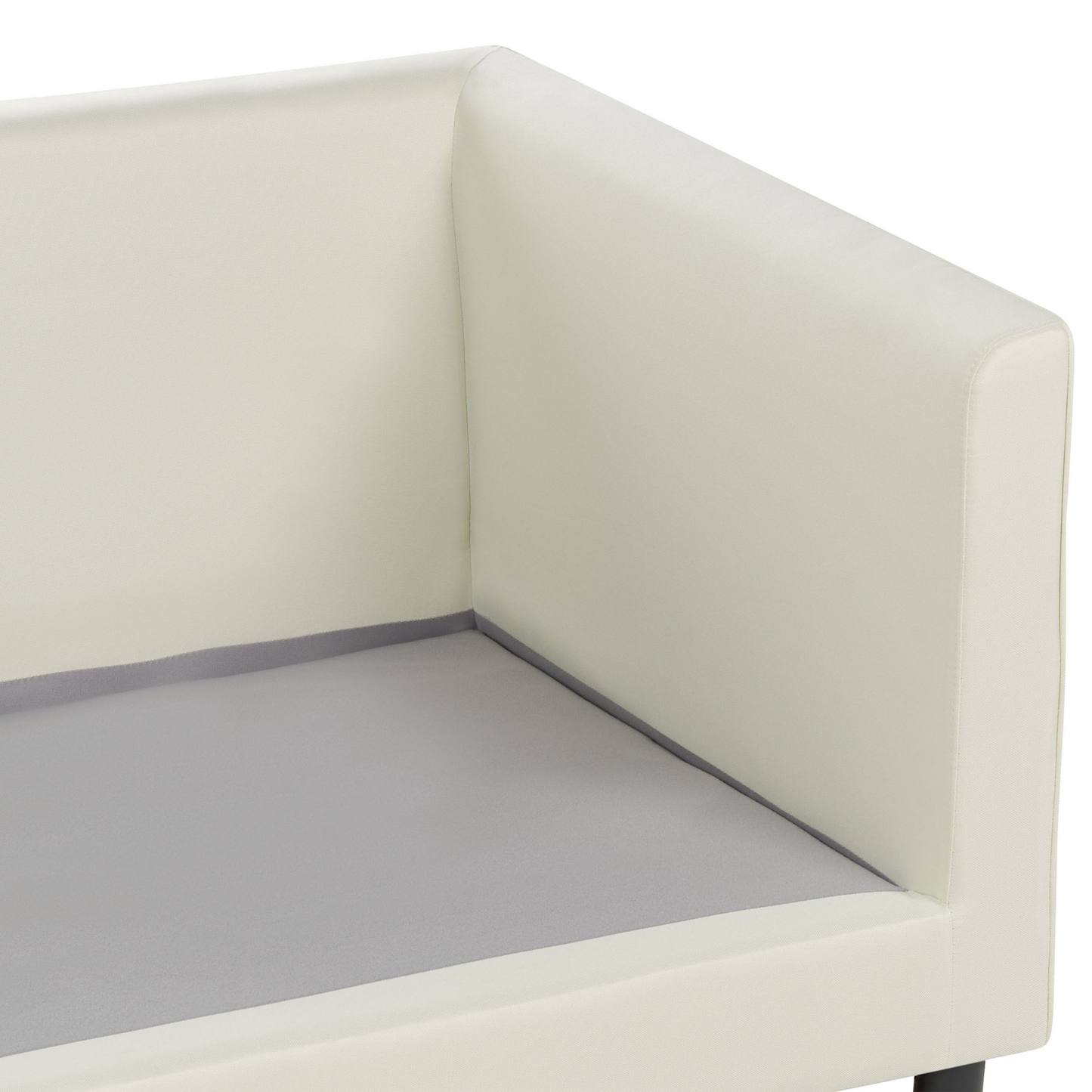 3-Sitzer Sofa cremeweiss FENSTAD