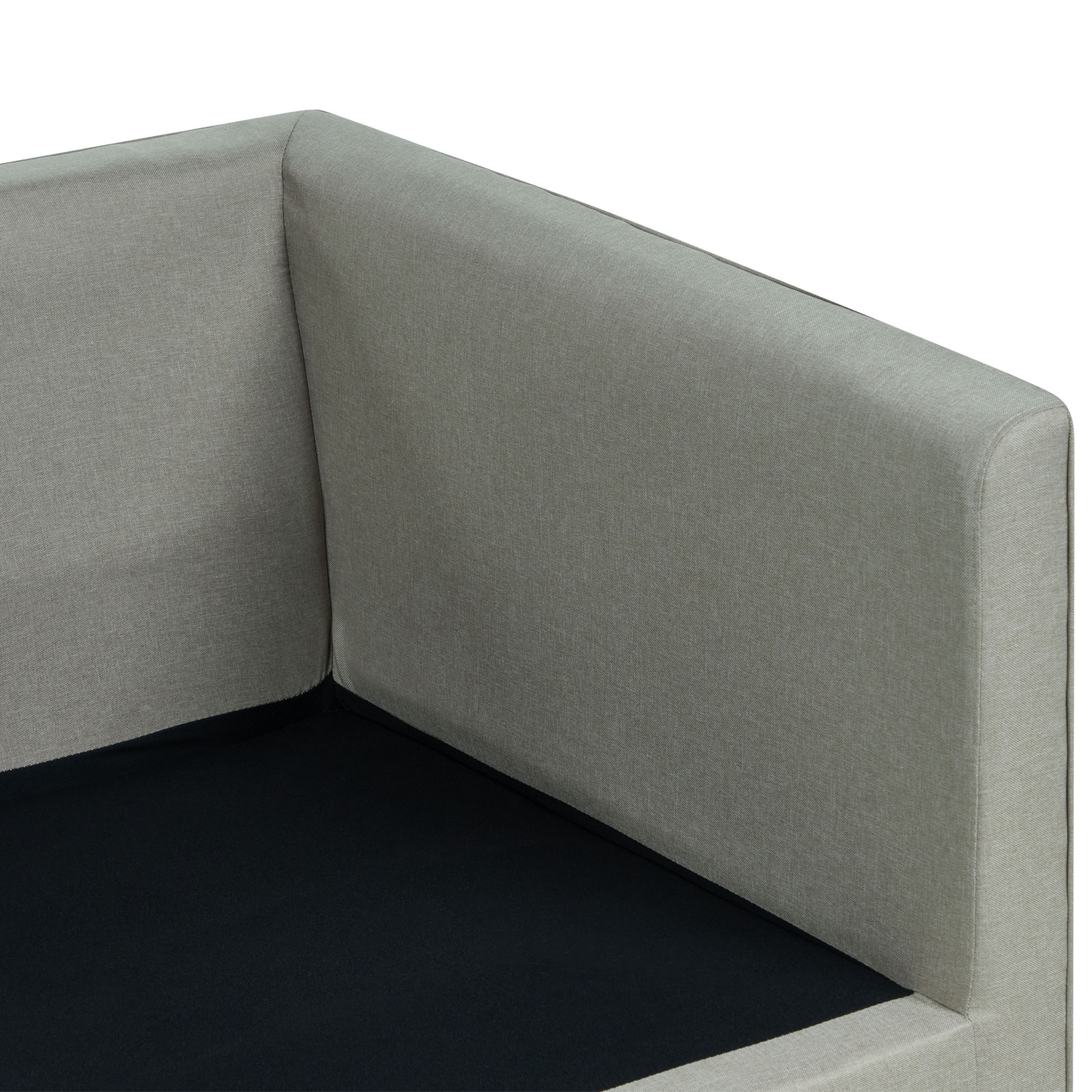 3-Sitzer Sofa hellgrau FENSTAD