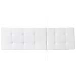 Liegenauflage CESANA 192 x 56 cm Cremeweiss