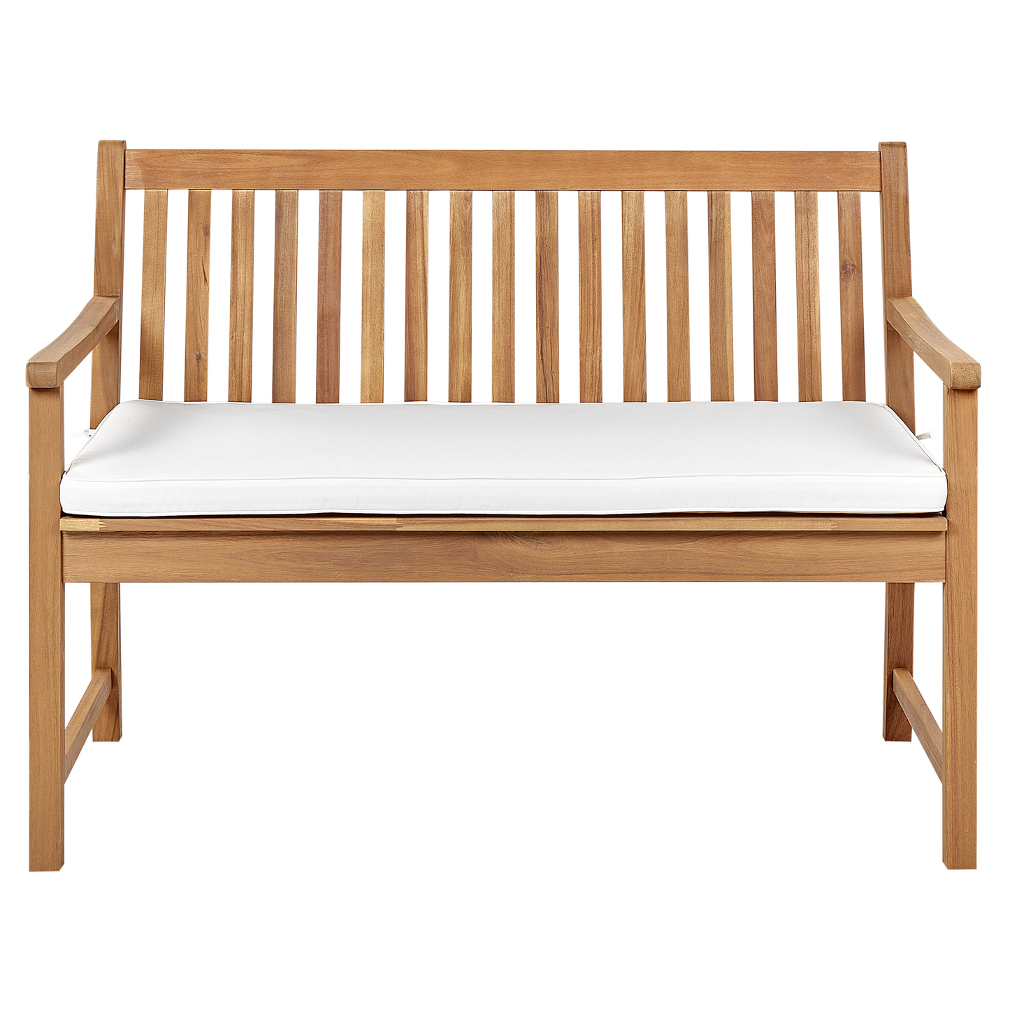 Bankauflage VIVARA 112 x 54 cm Cremeweiss