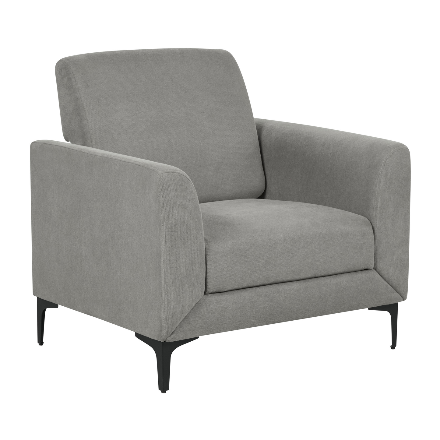 Sofa Set grau 6-Sitzer FENES