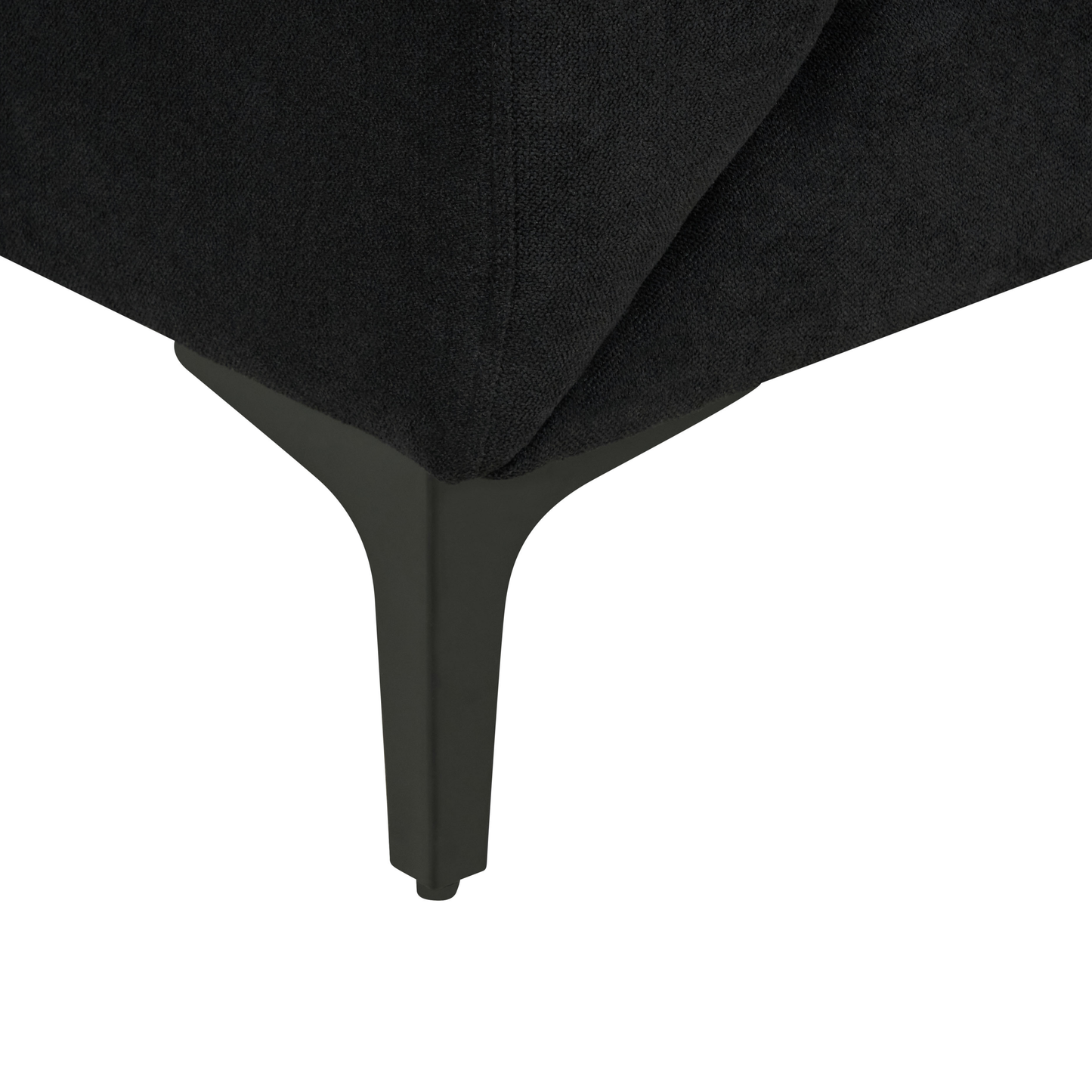 Sessel FENES Stoff Schwarz