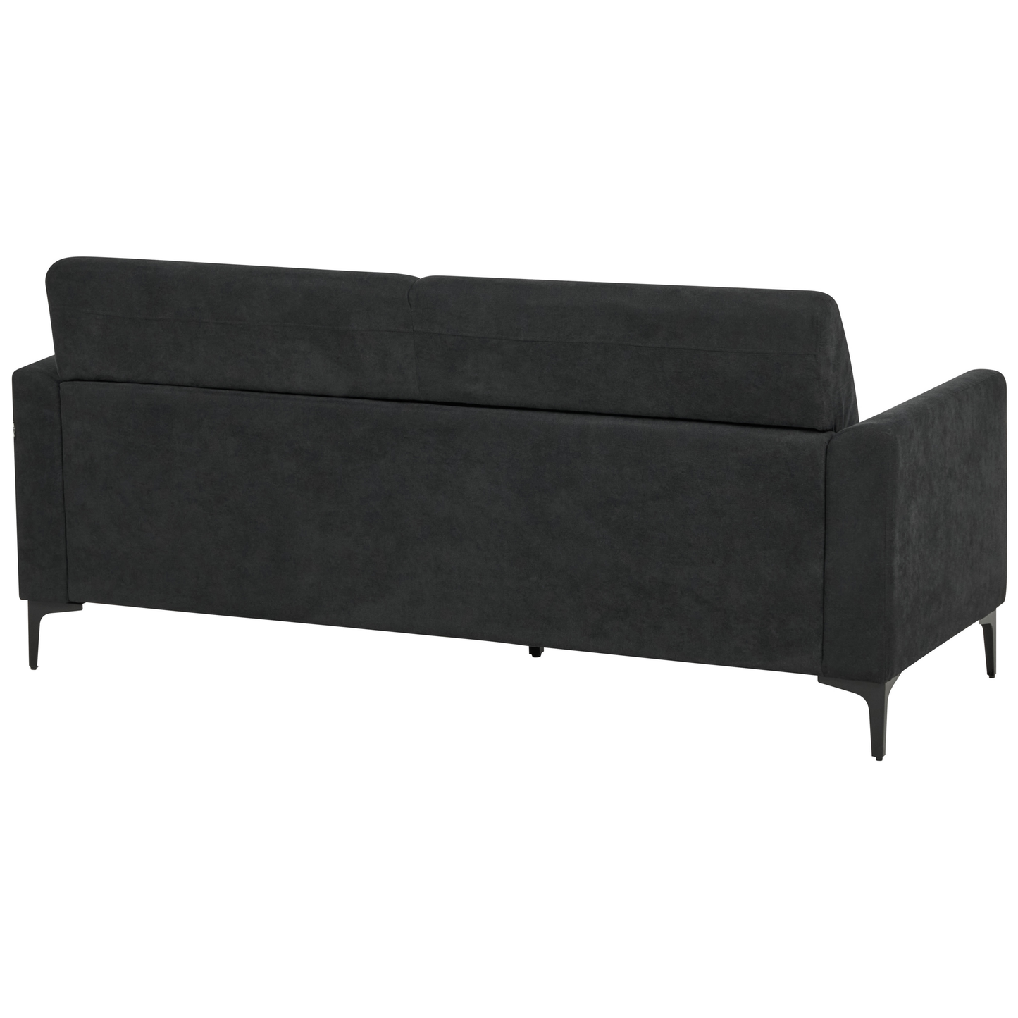 3-Sitzer Sofa schwarz FENES