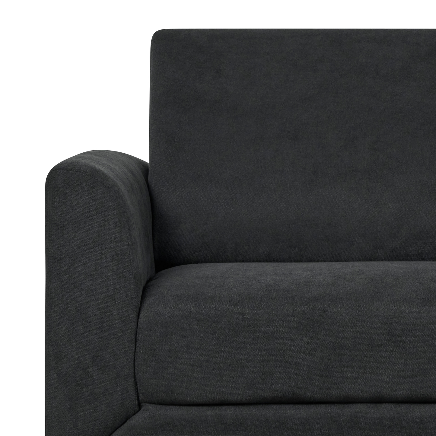 3-Sitzer Sofa schwarz FENES