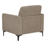 Sessel FENES Stoff Taupe