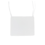 Gartenstuhlkissen 6er Set TOLVE 39 x 31 cm Cremeweiss