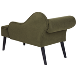 Chaiselongue olivgrün linksseitig BIARRITZ