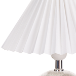 Tischlampe 2er Set ZEYI Keramik Weiss