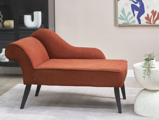 Chaiselongue rot linksseitig BIARRITZ