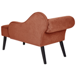 Chaiselongue rot linksseitig BIARRITZ