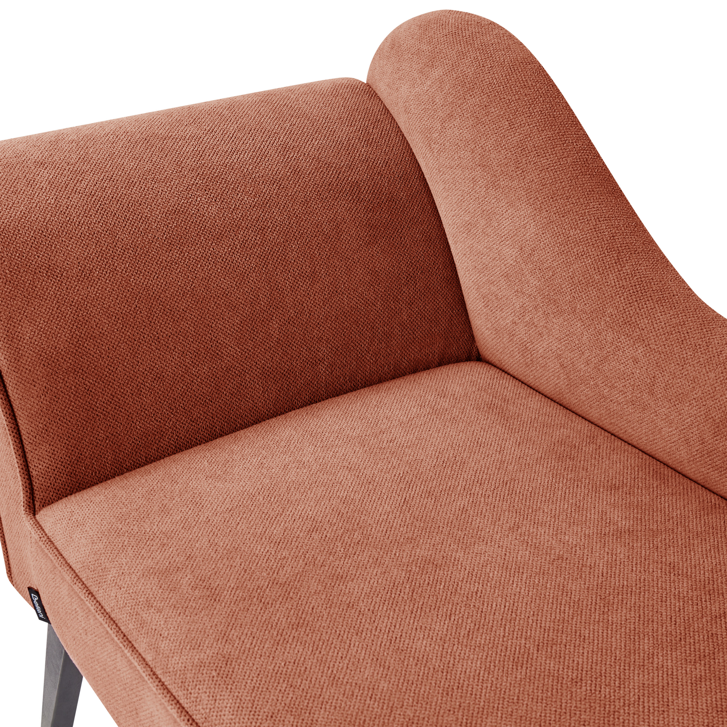Chaiselongue rot linksseitig BIARRITZ