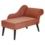 Chaiselongue rot rechtsseitig BIARRITZ