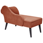 Chaiselongue rot rechtsseitig BIARRITZ