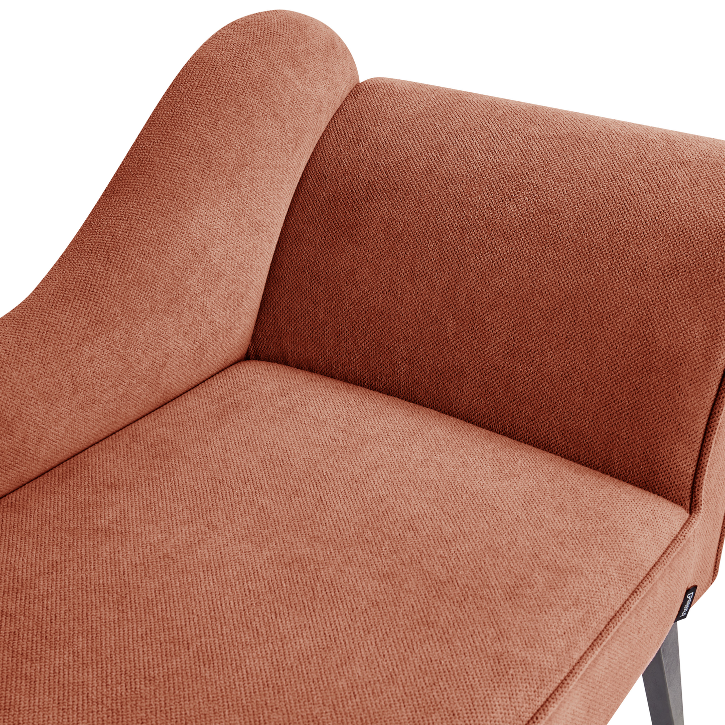 Chaiselongue rot rechtsseitig BIARRITZ