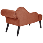 Chaiselongue rot rechtsseitig BIARRITZ