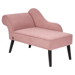Chaiselongue rosa linksseitig BIARRITZ