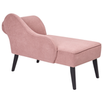 Chaiselongue rosa rechtsseitig BIARRITZ